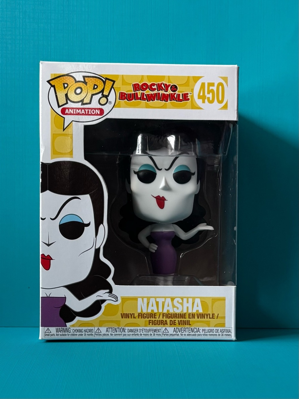 Funko POP! Rocky & Bullwinkle: Natasha #450